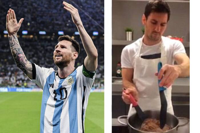 Lionel Messi Turns Chef After Argentina's Emphatic Victory Over Mexico, Cooks Beef Barbecue For Teammates