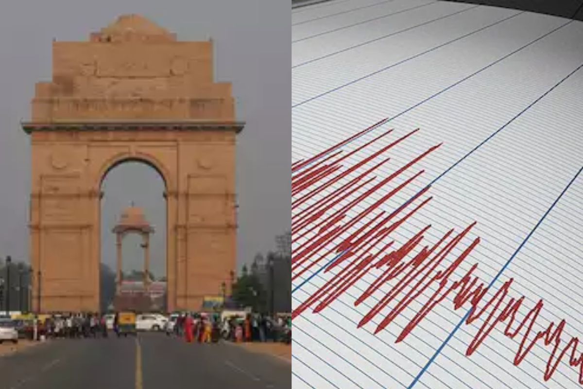 Videos Of Earthquake Tremors Felt In DelhiNCR Floods Watch