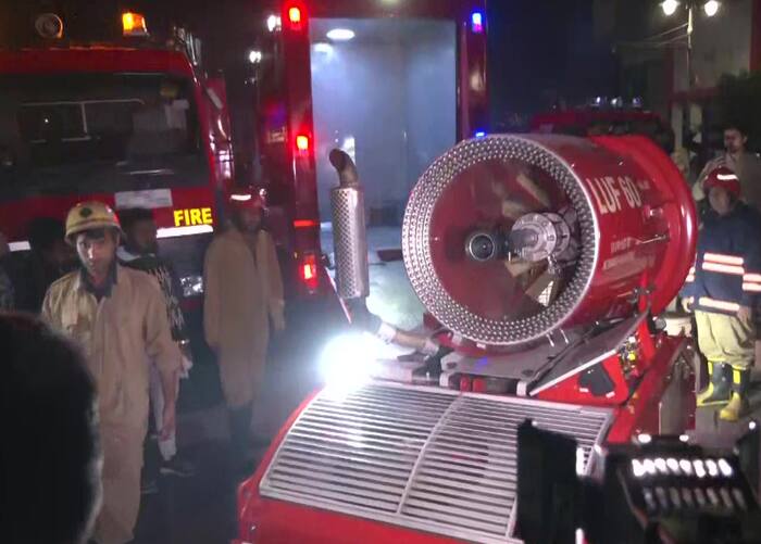 As per information, around 40 fire tenders have reached the spot and are trying to douse the flames.