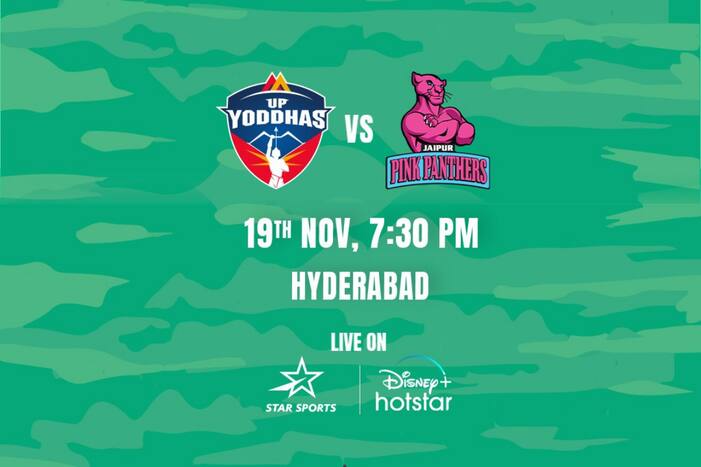 UP Yoddha vs Jaipur Pink Panthers Dream11 Team Prediction- Check Captain, Vice-Captain and Probable Playing 7 for Today Pro Kabaddi League 2022 Between UP vs JAI. Also Check UP Yoddha Dream 11 Team Player List, Jaipur Pink Panthers Dream11 Team Player List and Dream11 Guru Fantasy Tips.