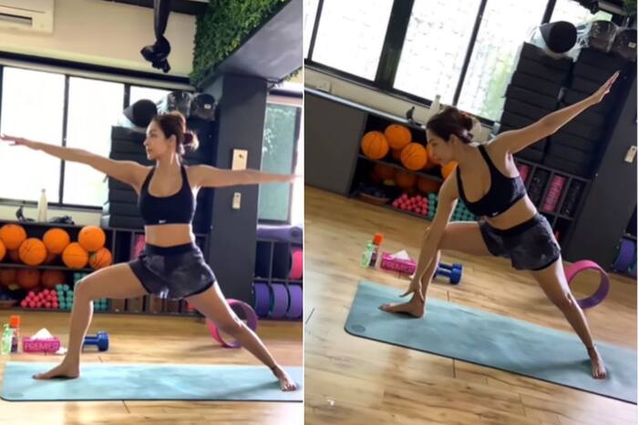 Malaika Arora workout video