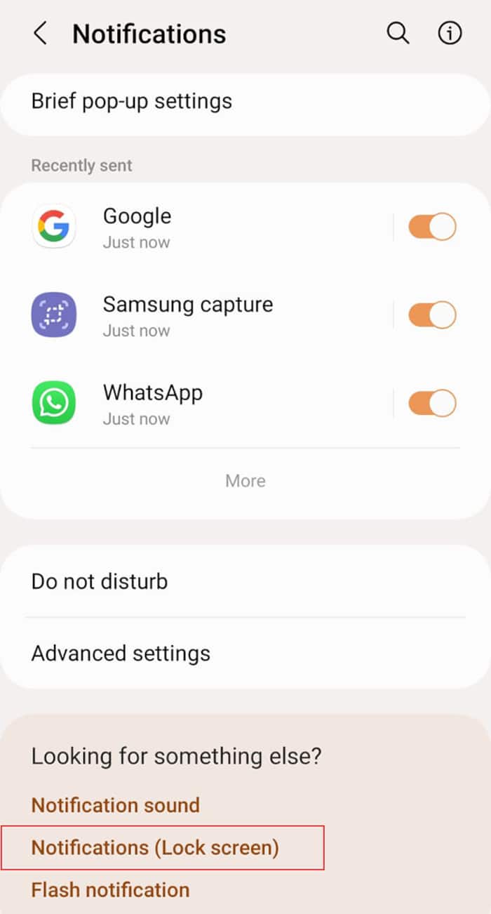 Sensitive Content on lock screen Notifiaction