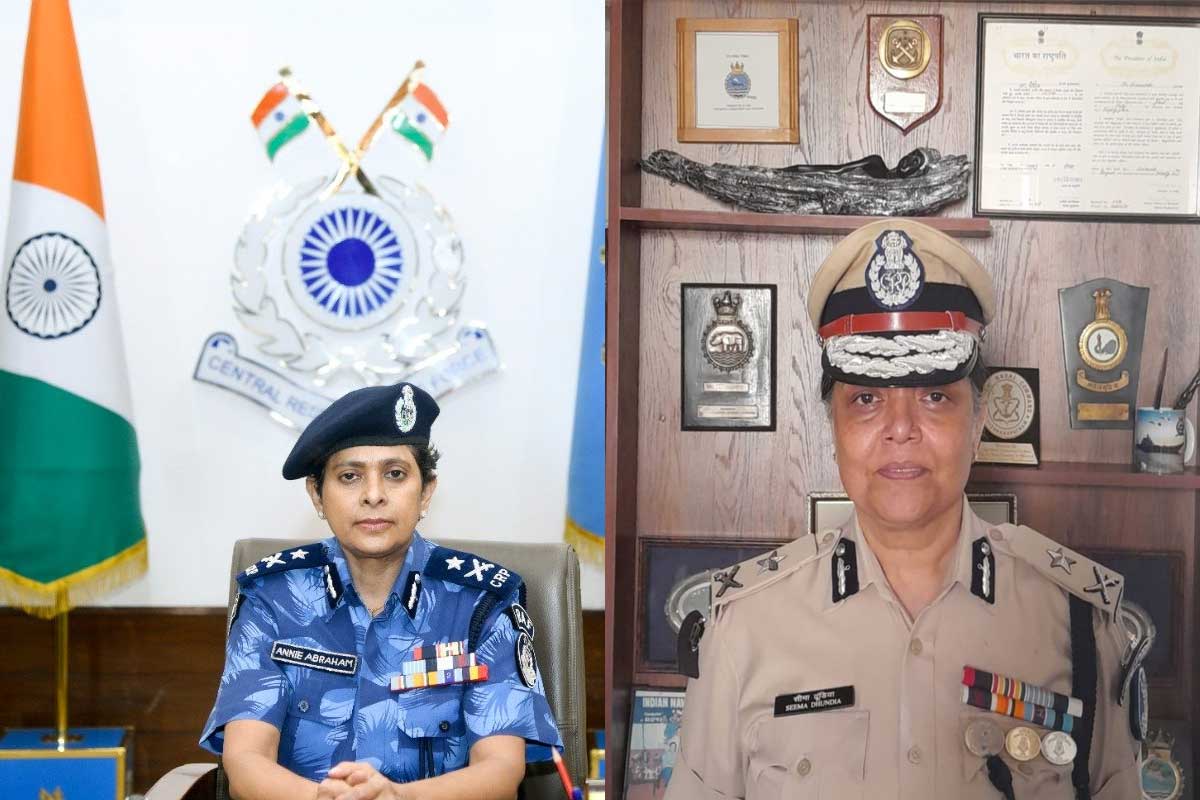 CRPF की महिला कैडर की दो अफसर पहली बार IG रैंक पर प्रमोट, एक को RAFऔर ...