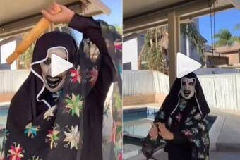Viral Video: Man Dressed As Punjabi Nun Does Giddha Dance, Leaves Netizens  In Splits. Watch