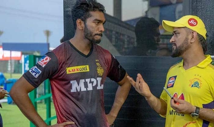 Venkatesh Iyer MS Dhoni