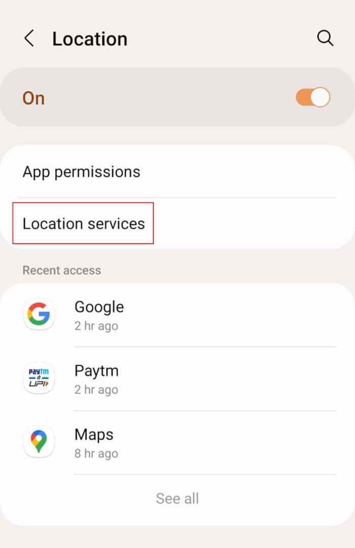 Wifi Bluetooth Setting Location