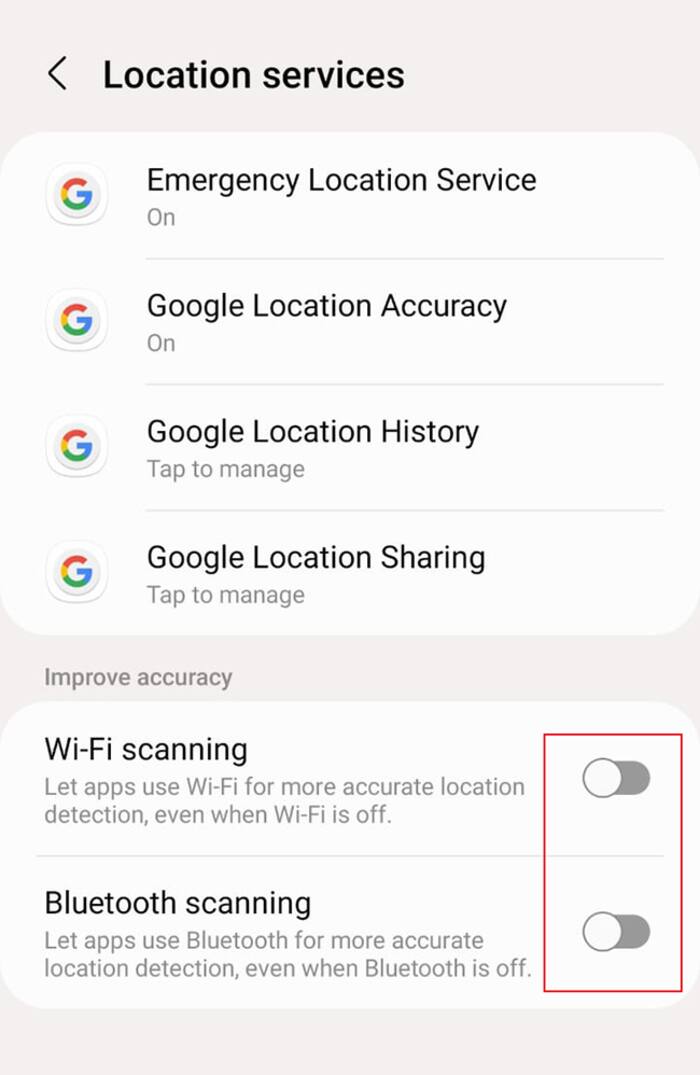 Wifi Bluetooth scanning