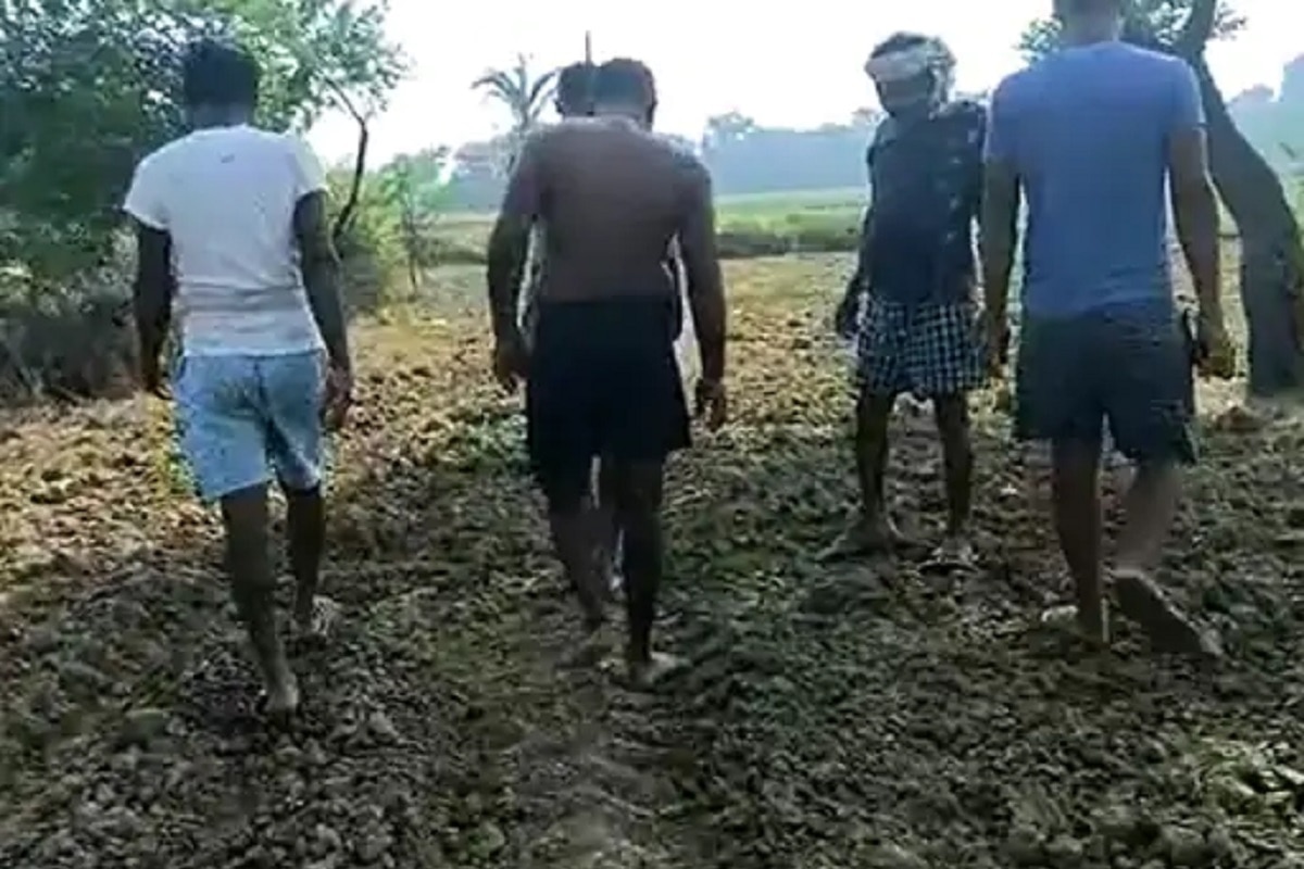 2 Km Long Road Stolen In Bihar Village, Land Sown With Wheat Crops By Goons Instead