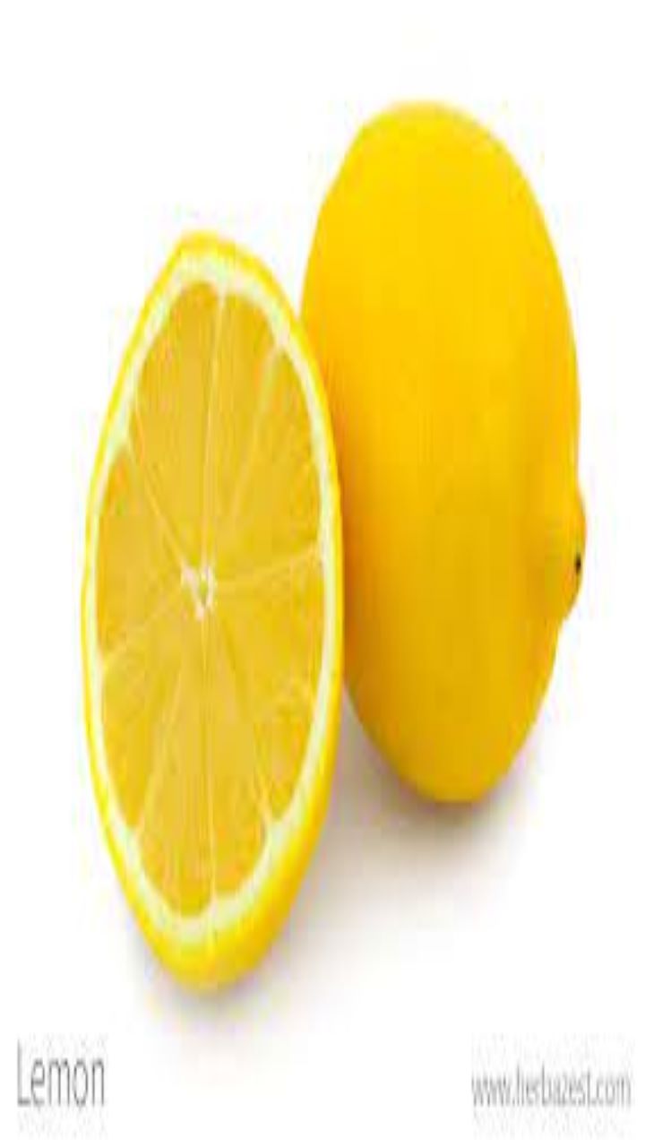 Lemon juice effects