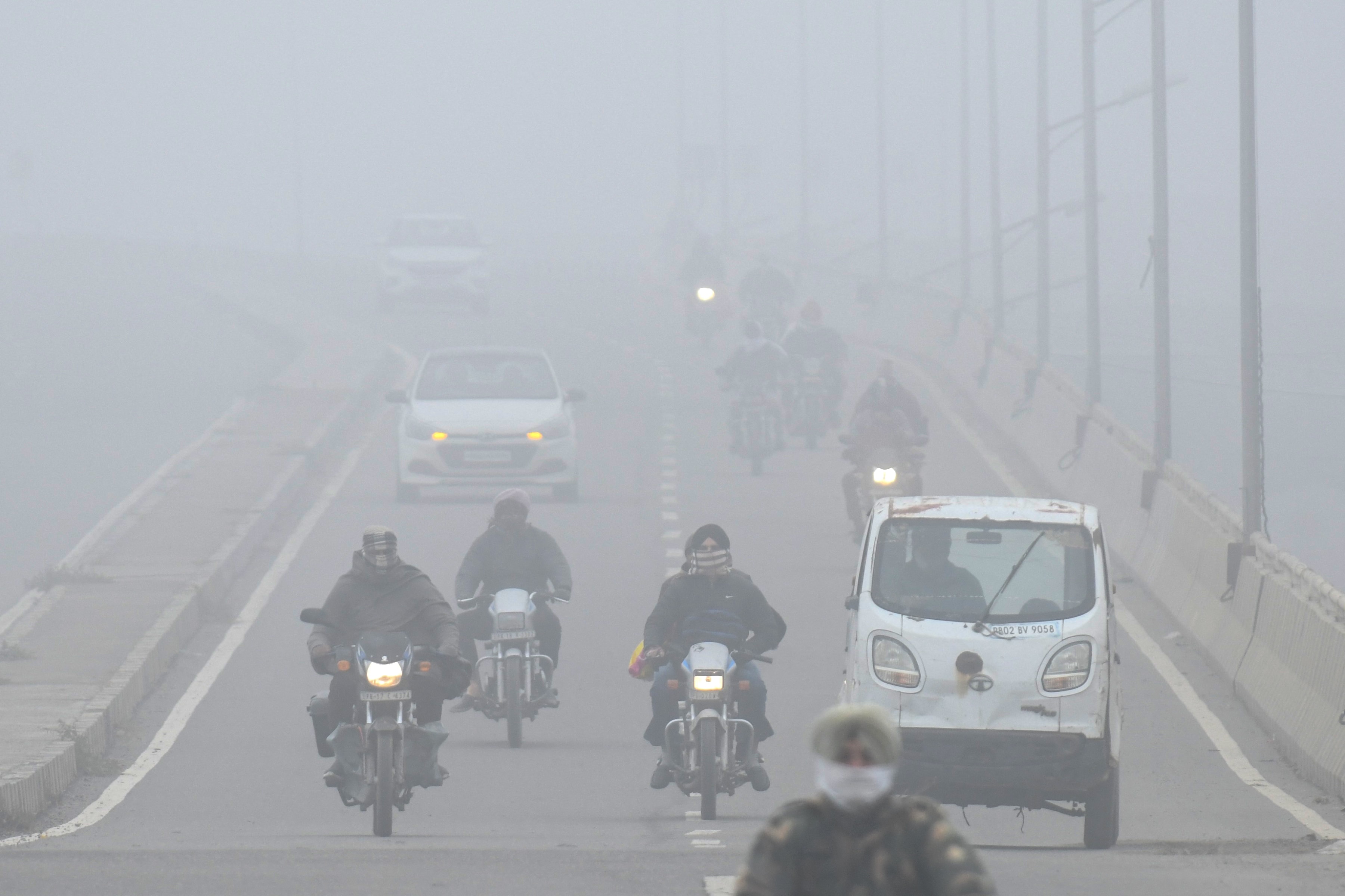 Brief Respite From Biting Cold, Dense Fog In North India; Cold Wave