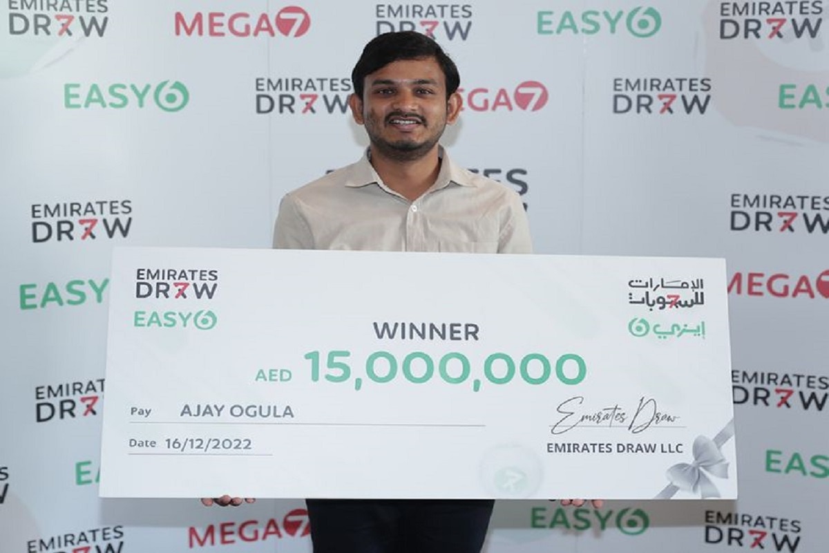 South Indian Driver In Dubai Wins Rs 33 Crore Lottery In Emirates Draw