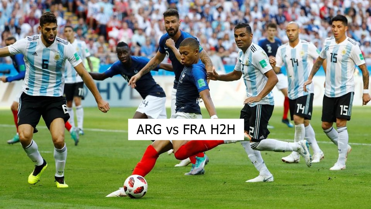 Argentina vs France Head-to-Head Matches at World Cup, Last Meeting