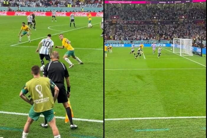 Lionel Messi's Clinical Finish Gives 1-0 Lead to Australia in 1000th Career Match | WATCH Video