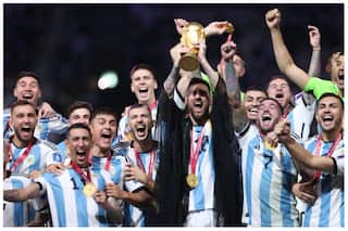 What Was Messi Given To Wear While Lifting the World Cup?