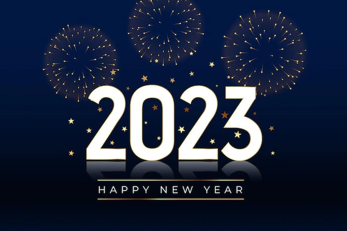 Happy New Year 2023: Best Wishes, Messages, Greeting Cards, WhatsApp Status, GiFs, Facebook Images to Share