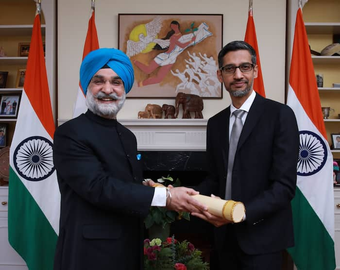 Google CEO Sundar Pichai Honoured With Padma Bhushan. Here's What He Said