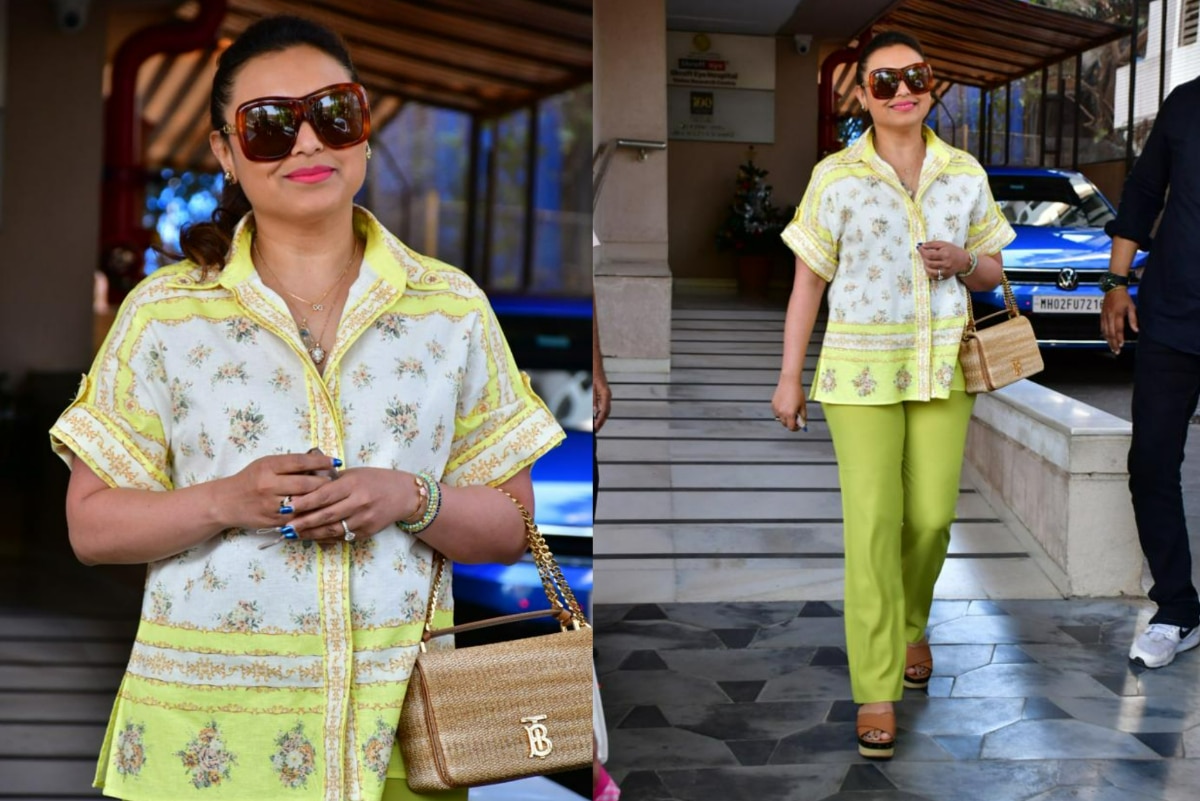 Rani Mukerji Brings Back The 90s in Lime Green Pants And Matching Shirt Beautiful or Bizarre