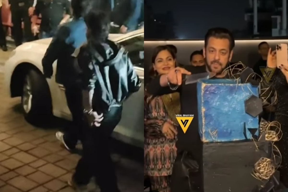 Salman Khan Sonakshi Sinha Sex - Inside Salman Khan's Birthday Party Video: Shah Rukh Khan, Kartik Aaryan, Sonakshi  Sinha Celebrate - Check Out Latest Pics