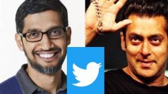 Twitter Data Breach: ट्विटर के 40 करोड़ यूजर्स का डाटा चोरी, लिस्ट में सुंदर पिचई से लेकर सलमान खान तक का नाम