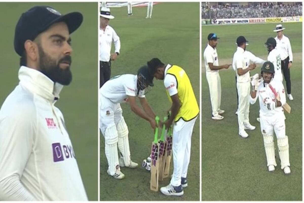 Virat Video Sexy Sex - Virat Kohli Loses Cool, Gets Angry on Najmul Shanto During 2nd Test at  Dhaka | WATCH VIDEO | India.com