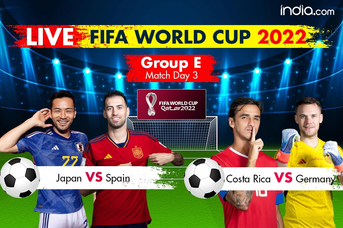 Highlights FIFA World Cup 2022 - Group E, Japan vs Spain, Costa Rica vs  Germany: JPN 2-1 SPN, CRC 2-4 GER (Full Time)