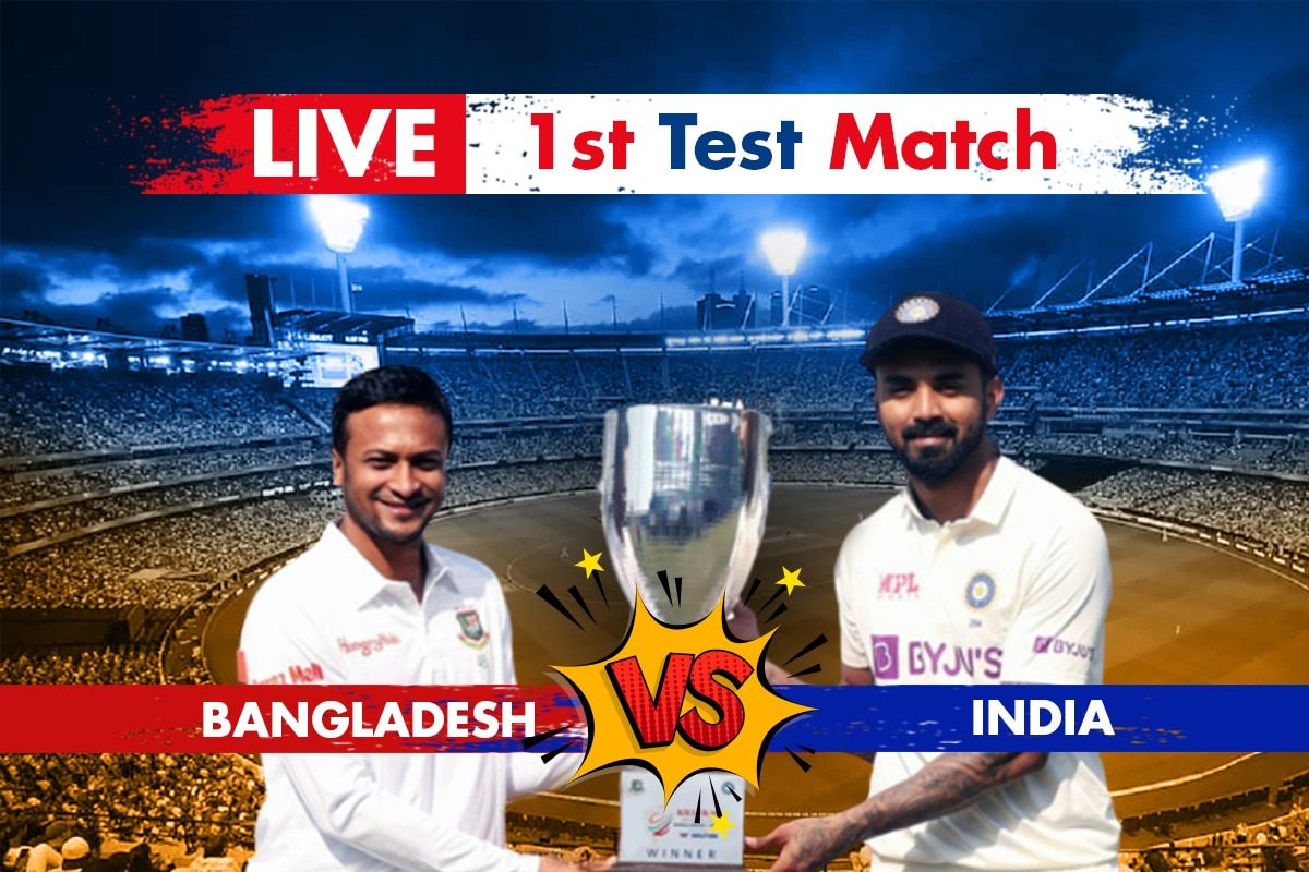 HIGHLIGHTS India Vs Bangladesh, 1st Test, Day 4 Stumps Hosts Finish At 272/6; India Need 4 Wickets To Win