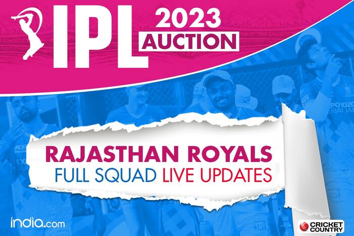 RR, RR full squad, Rajasthan Royals full squad, RR complete squad, RR remaining purse, RR updates, RR team news, RR news live, RR live updates, RR auction 2023, IPL 2023 Auction, IPL 2023 Auction news, IPL 2023 Auction live updates, IPL 2023 Auction live streaming, IPL 2023 Auction players sold, IPL 2023 Auction players unsold, IPL 2023 Schedule, IPL 2023 full squads, IPL 2023 news, Indian Premier League 2023 Auction, Cricket News