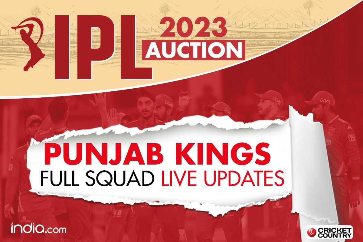 Live Punjab Kings Pbks Full Squad List Ipl Ipl Auction Pbks Snatch Sam Curran