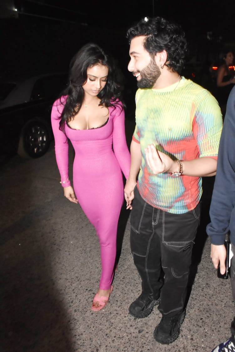 nysa devgan pink dress Nysa Devgan's glam fashion moments in bold dresses. In pics