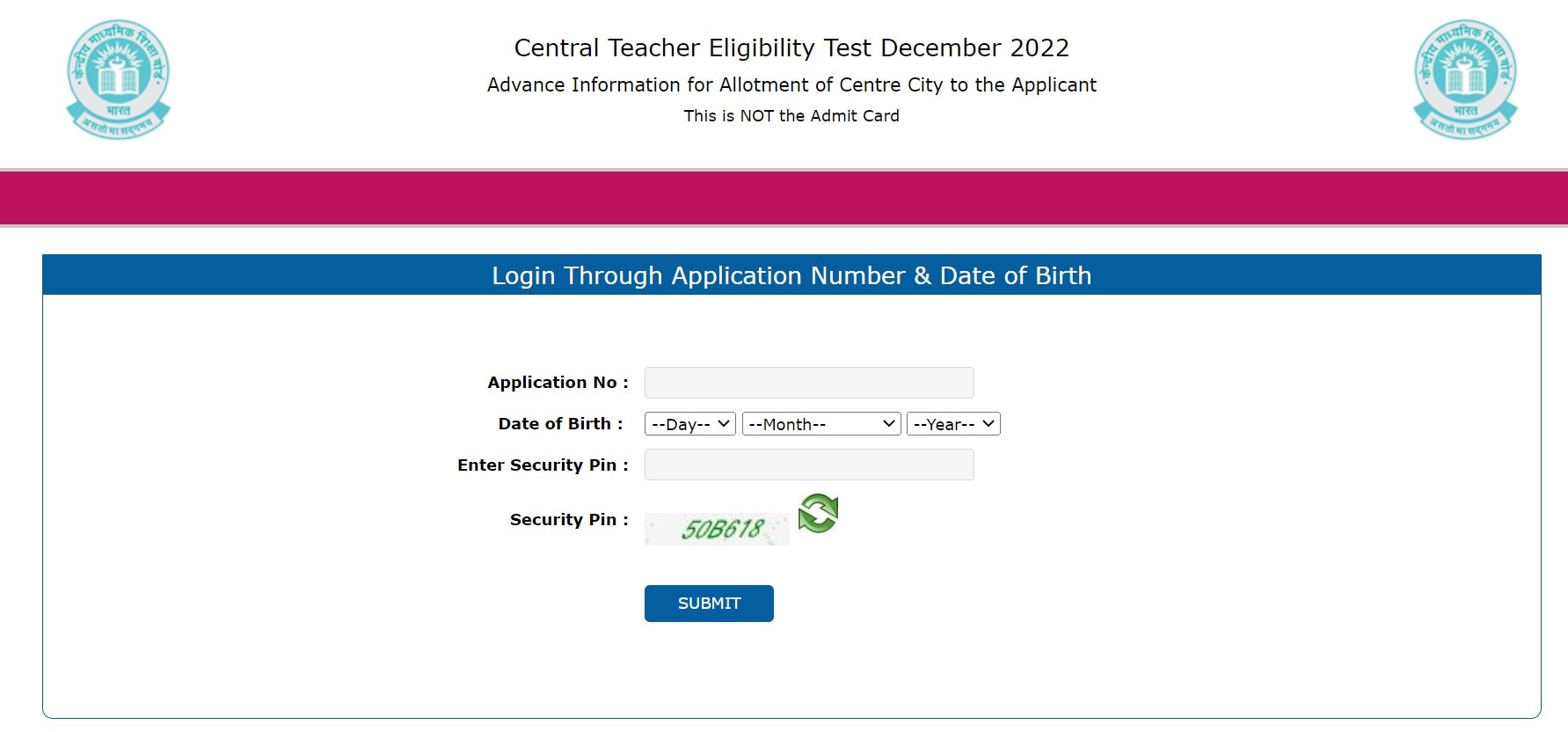 Ctet Cbse Ctet Pre Admit Card Released At Ctet Nic In Here S Direct Link To Download