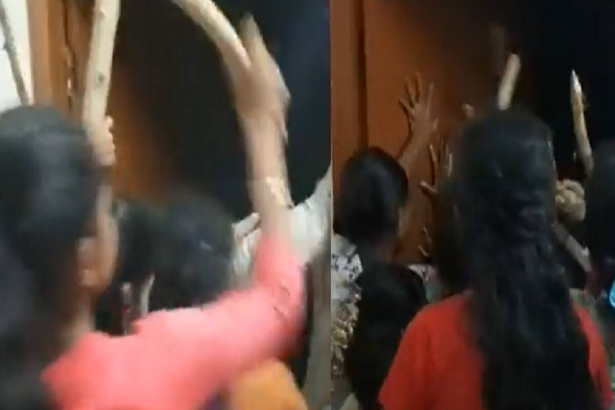 1200px x 800px - Video: Karnataka Headmaster Brutally Thrashed By Schoolgirls For Harassing  Minor, Case Filed | WATCH
