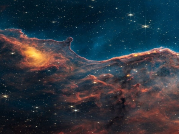 HD wallpaper galaxy Cosmic Cliffs Carina Nebula space universe James  Webb Space Telescope  Wallpaper Flare