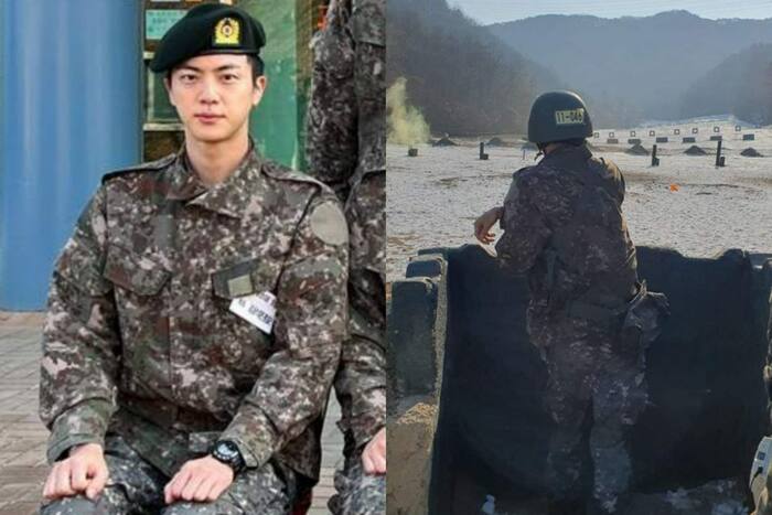 BTS JIN Learns to Throw Grenade at Military Camp, ARMY Goes Emotional Over Viral Photos - Check Tweets