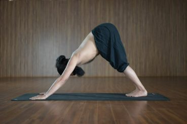 Yoga for chest health: Adomukhi Svanasana (Photo: india.com)