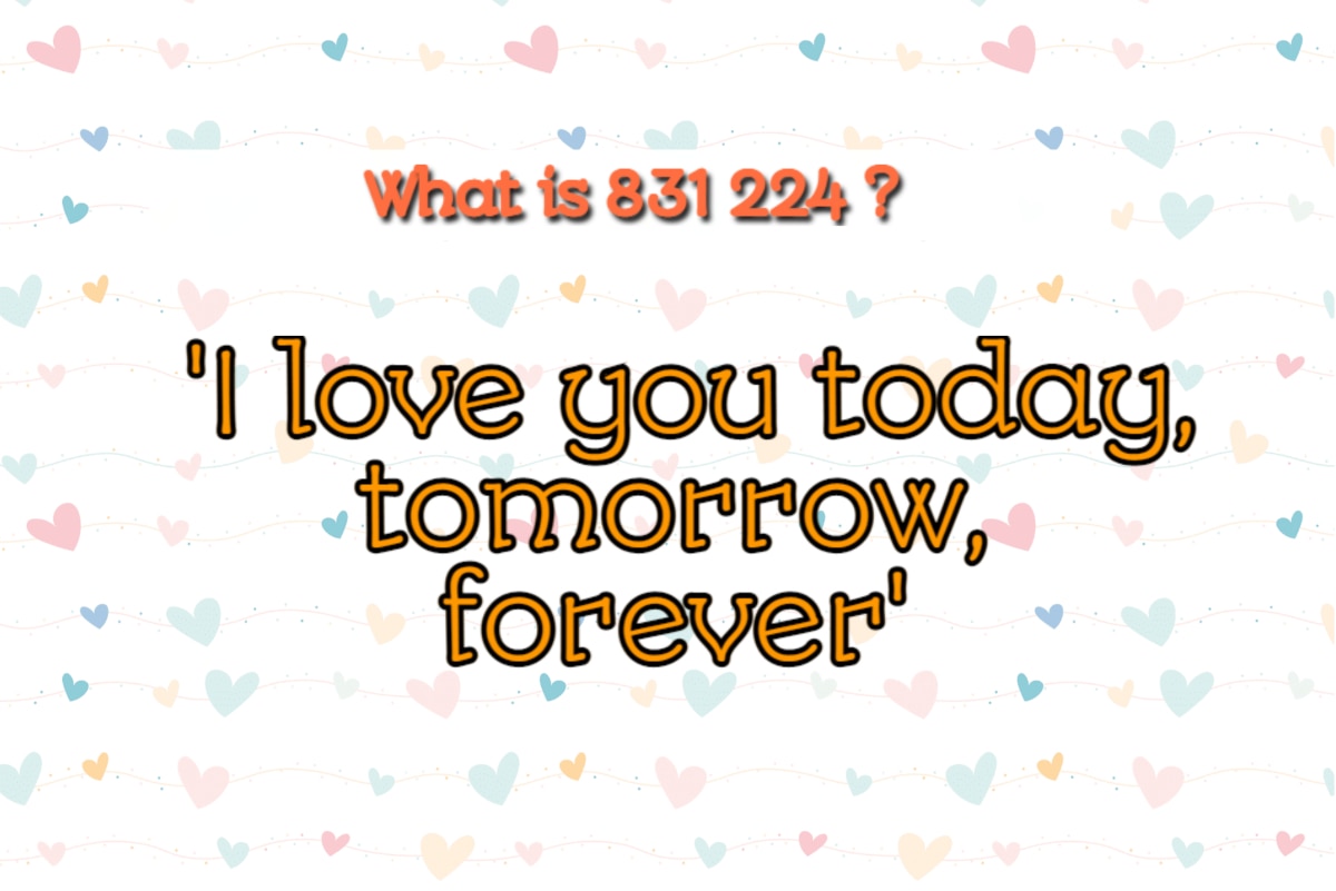 What Meaning Of 831 224