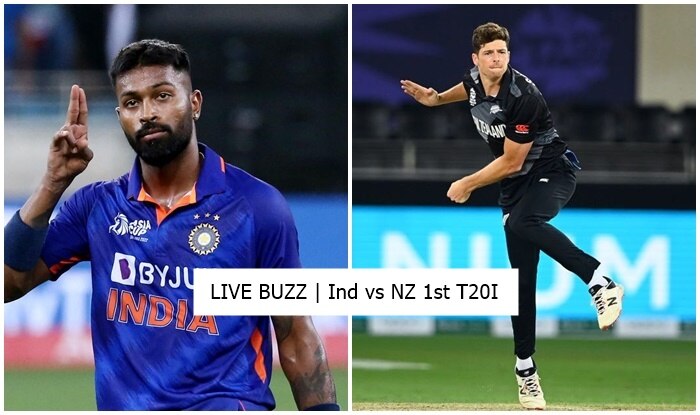 LIVE BUZZ India vs New Zealand, 1st T20I Updates Hardik Pandya-Led India Eye Opening Win