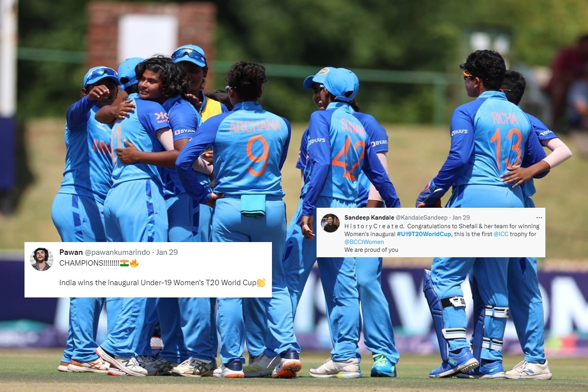 India Beat England To Win Womens T20 U19 World Cup 2023 Twitter Goes Bonkers Viral Tweets 3186