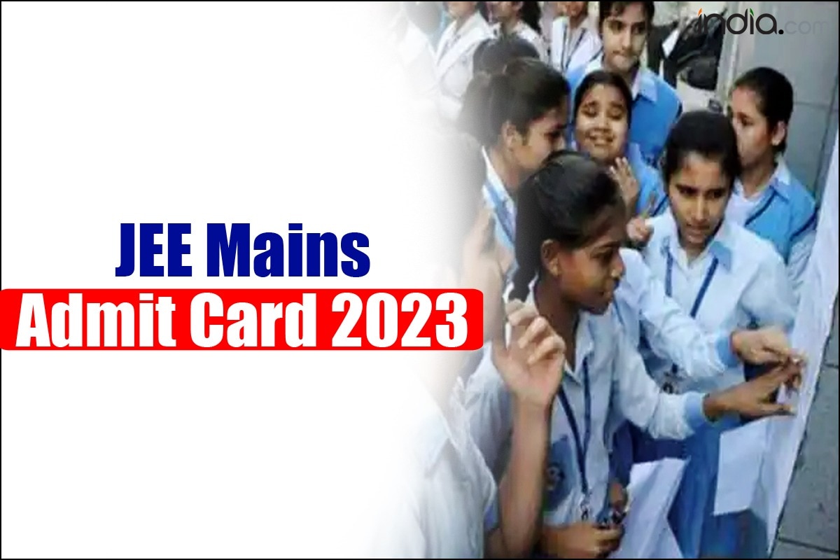 JEE Main 2023 Admit Card Released: Hall Tickets For January 24 Out At ...