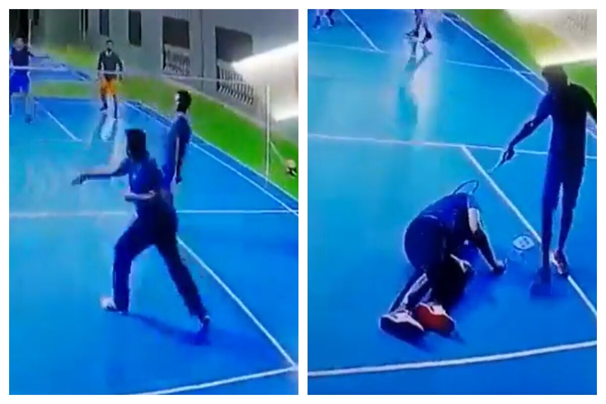 Indian Origin Man In Muscat Collapses While Playing Badminton Dies SHOCKING VIDEO SURFACES