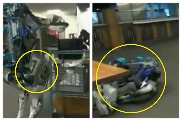 Viral Video Robot Fails To Complete Simple Task Falls Face Down Raising ...