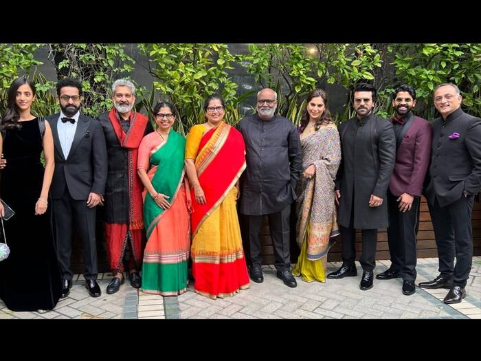 RRR Team at Golden Globes