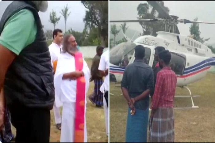 Sri Sri Ravi Shankar's Helicopter Makes Emergency Landing
