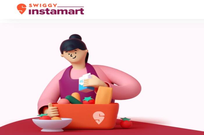 Woman,sanitary pads,Swiggy Instamart,chocolate cookies,Twitter