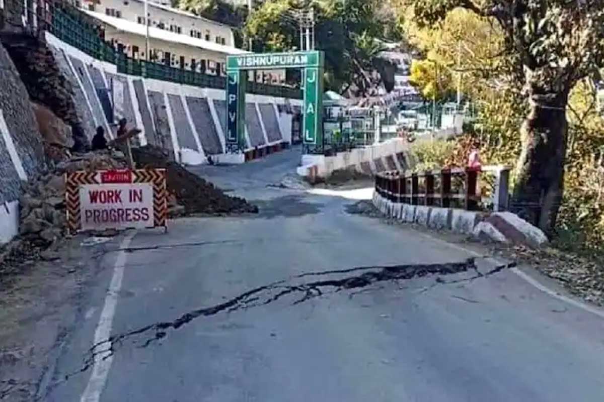 Joshimath Crisis Landslide