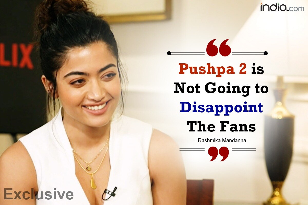 Watch Rashmika Mandanna Gives Update On Pushpa 2 Shares Story Behind 