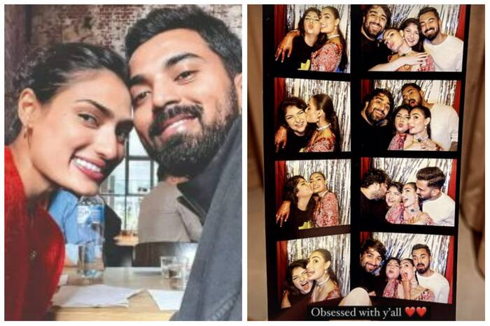 KL Rahul Kisses Athiya Shetty, Couple's PDA Moments From Post-Wedding Party Goes Viral, Check