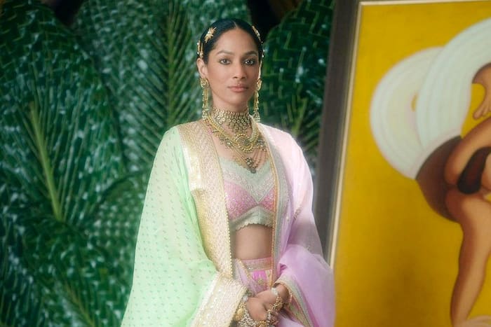 Masaba Gupta's Bridal Look Decoded: Pink Lehenga, South-Inspired Jewellery And Lots of Thought! Check Price And Other Details