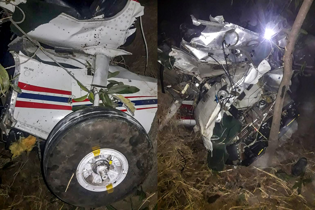Plane Crashes During Training in Madhya Pradesh's Rewa, Pilot From
