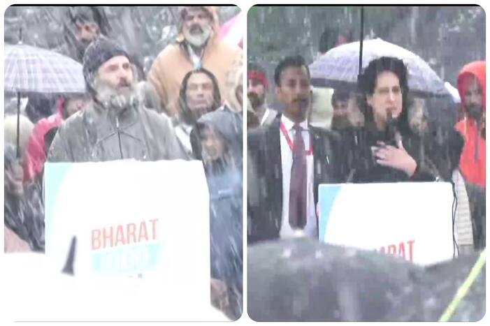 जम्मू-कश्मीर में भारी बर्फबारी के बीच 'भारत जोड़ो यात्रा' का समापन, राहुल गांधी ने बताया कड़ाके की सर्दी में क्यों पहन रहे थे टी-शर्ट; देखें- Video