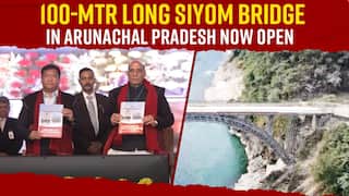 Siyom Bridge in Arunachal Pradesh Now Open, To Enhance Connectivity Near LAC - Watch Video